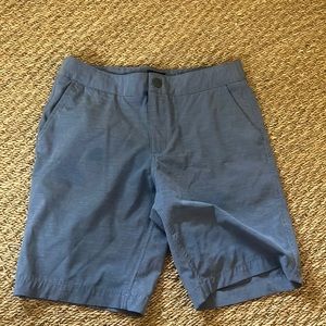 Johnnie-O blue Calcutta Jr. PREP-Formance shorts size 12
